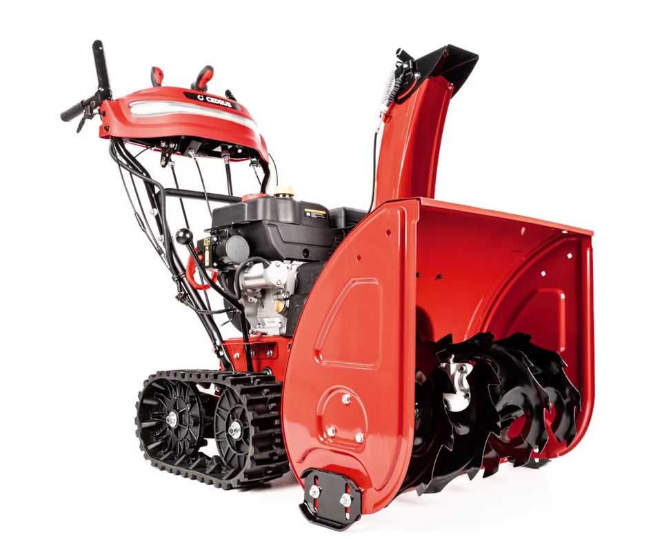 Schneefräse 61cm 212ccm 6PS E-Start Raupenantrieb