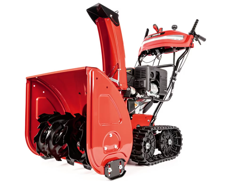 Schneefräse 61cm 212ccm 6PS E-Start Raupenantrieb