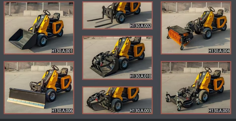 Minilader | Heracles H130 | Radlader kompakt |Hoflader Avant 22PS