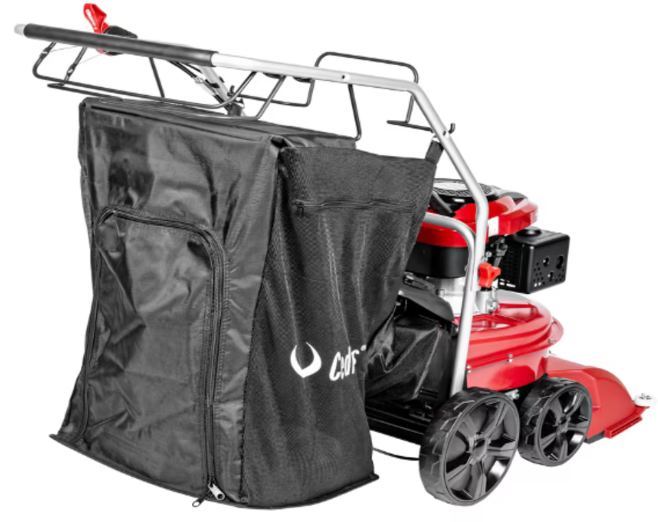 Benzinstaubsauger 4in1 Laubsauger fahrbar Radantrieb Laubsammler
