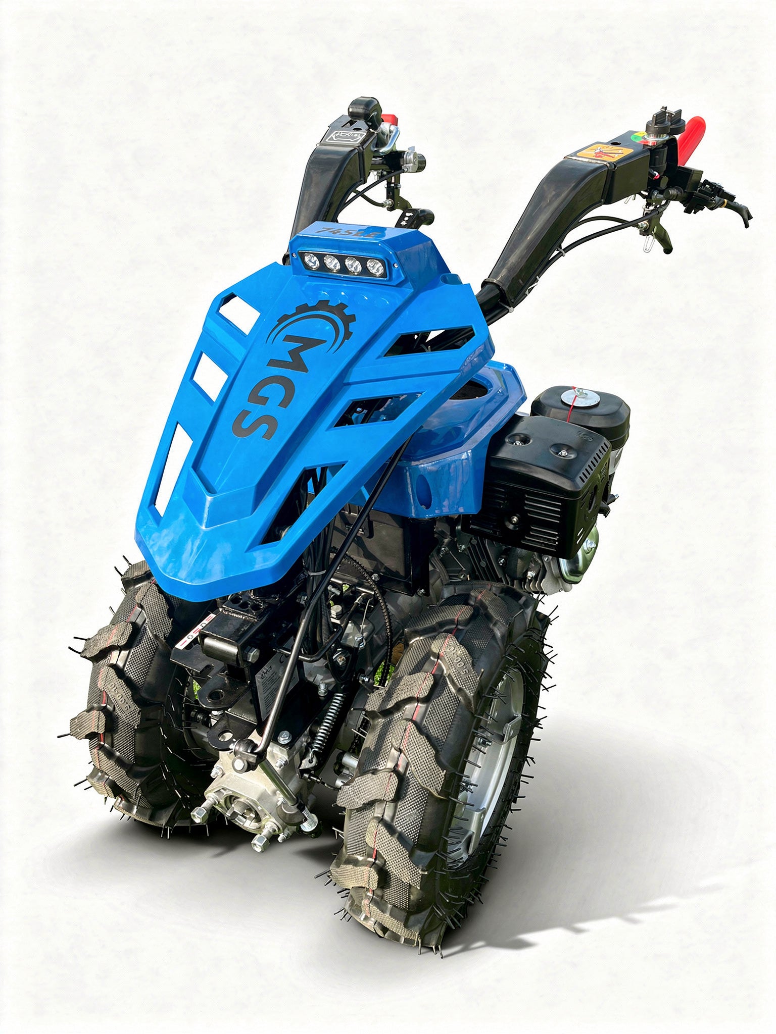 MGS-745LE Einachsschlepper – 15 PS Loncin, E-Start, hydraulische Lenkbremse, Einachstraktor Grundgerät